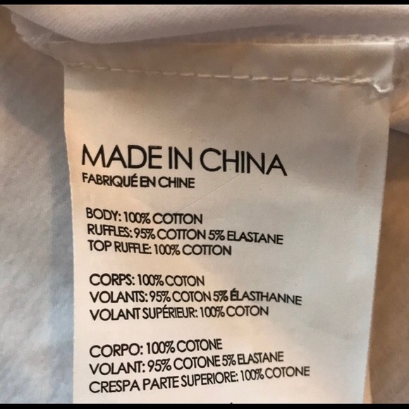 Ruffled one shoulder blouse. NWOT - Picture 6 of 6